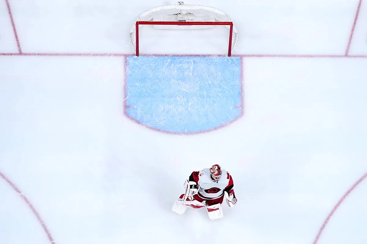 Frederik Andersen’s elite play in net stands out amid the Carolina Hurricanes’ perfect playoff start
