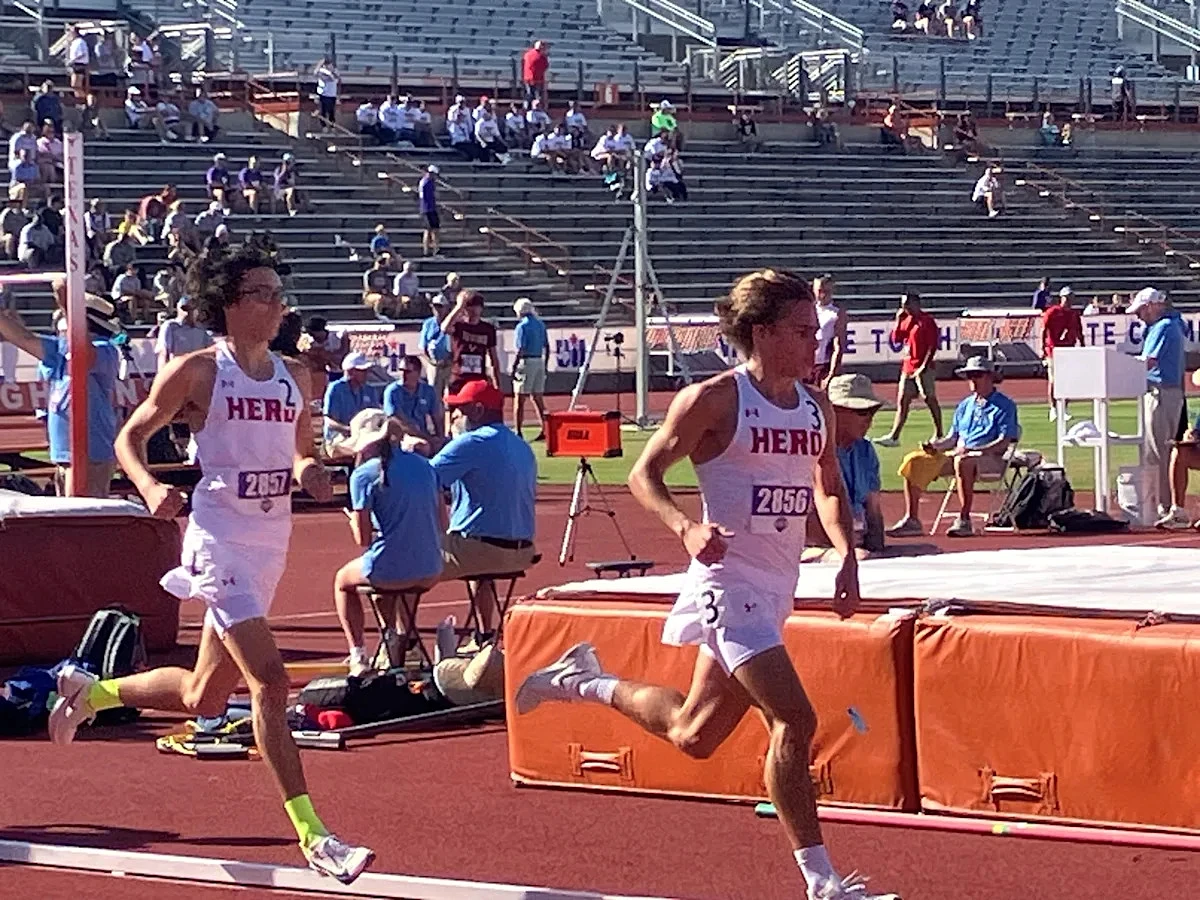 Holliday's Strohman brothers roll again at UIL state championships in the 3,200