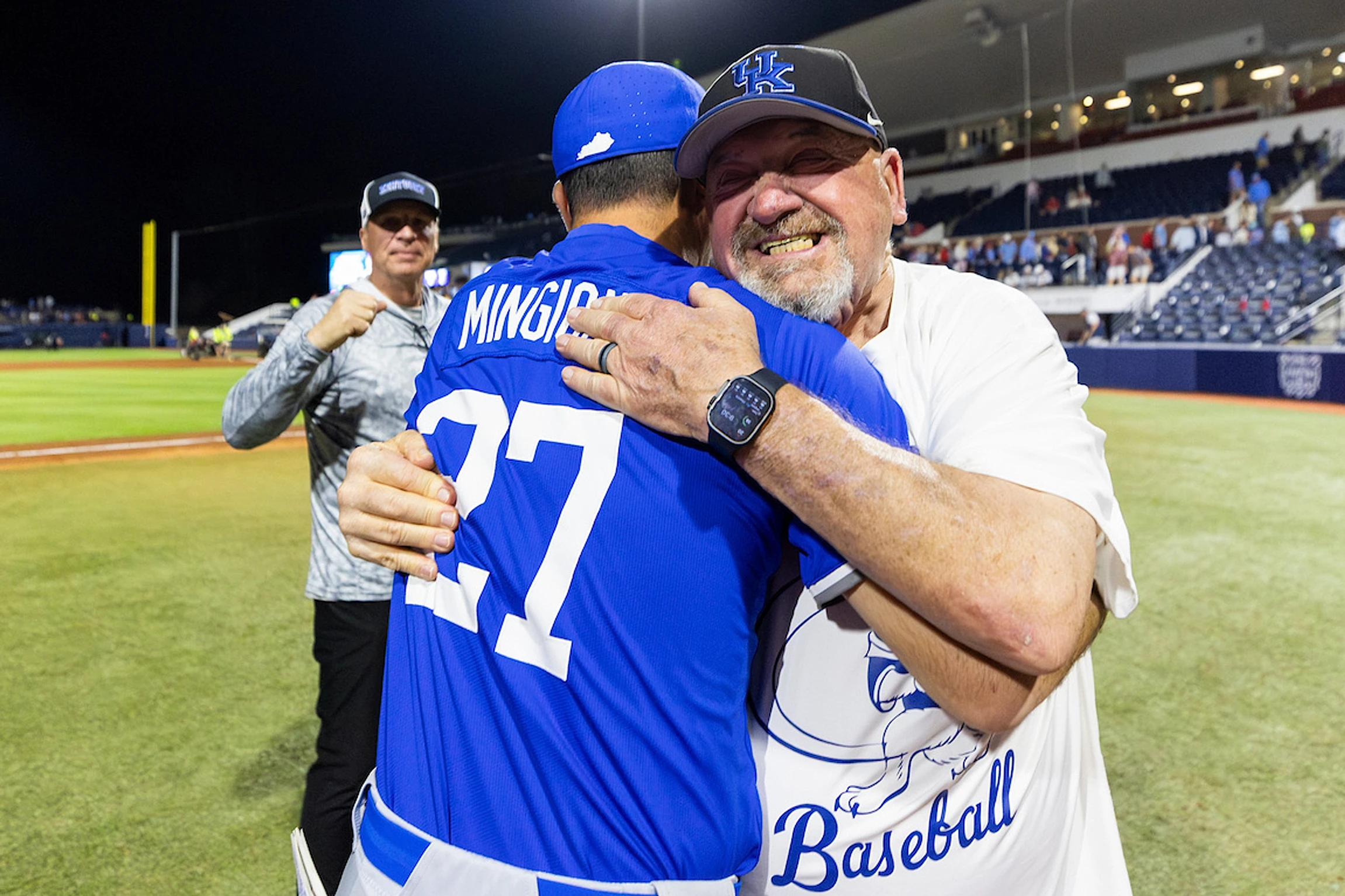 These guys don't just drive the team bus. They go the extra mile for the players who love them