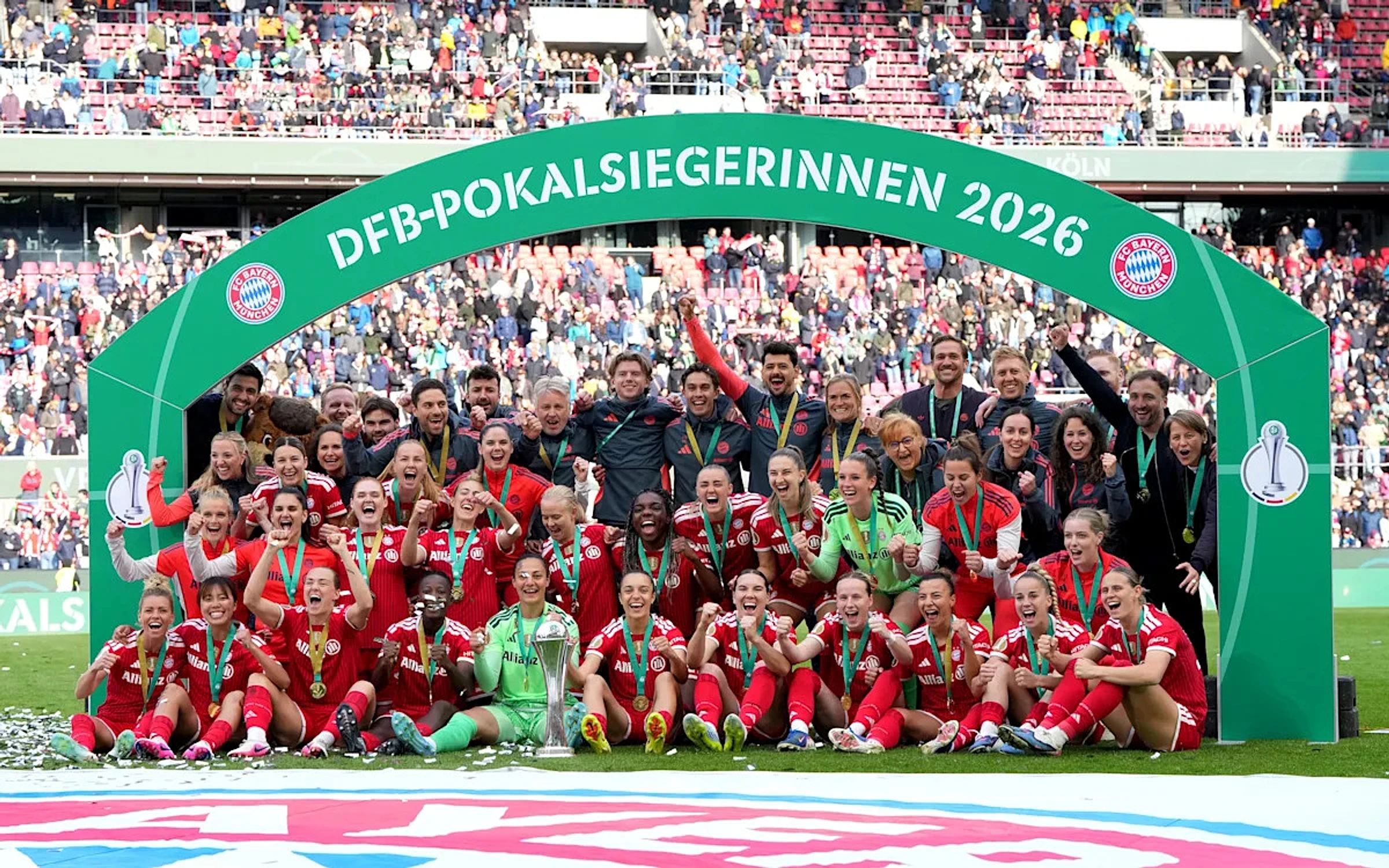 Bayern Munich Frauen earn raves after DFB-Pokal championship