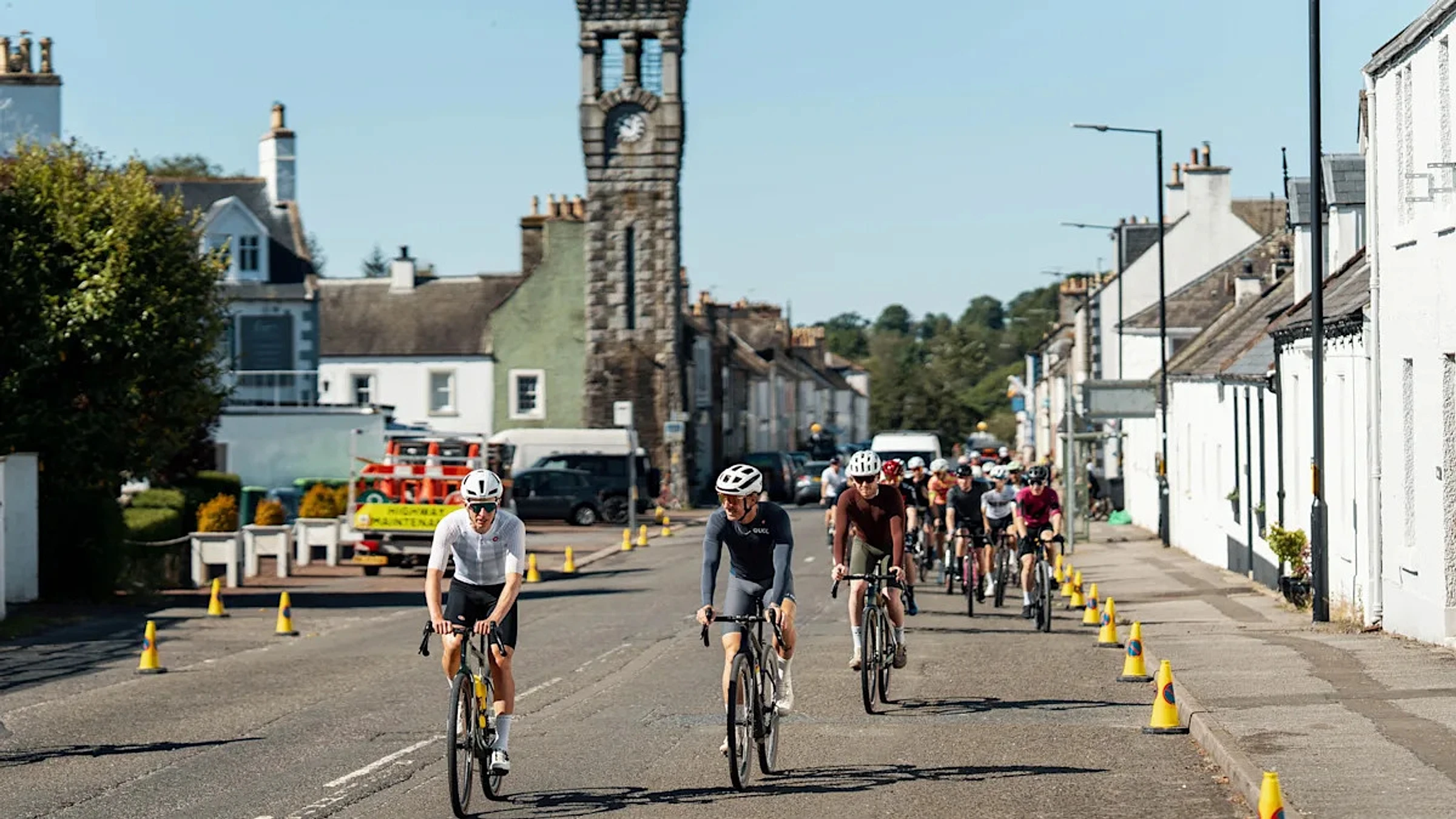 How an invasion in high-end lycra boosts our town
