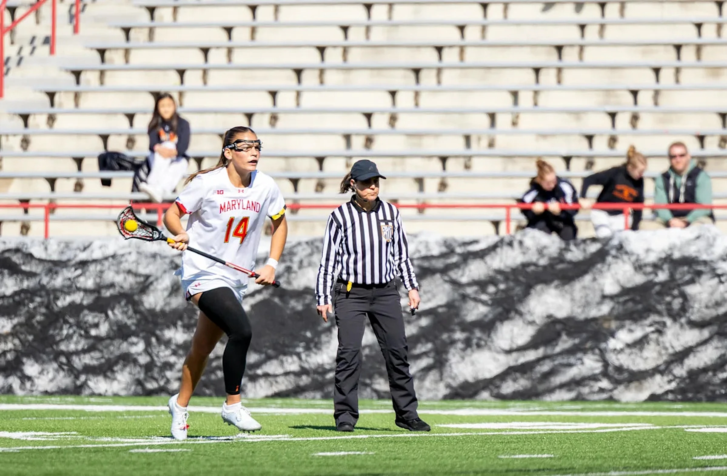 Fourth-quarter surge propels No. 3-seed Maryland women’s lacrosse to 14-10 win over No. 6-seed Navy in NCAA Tournament quarterfinal