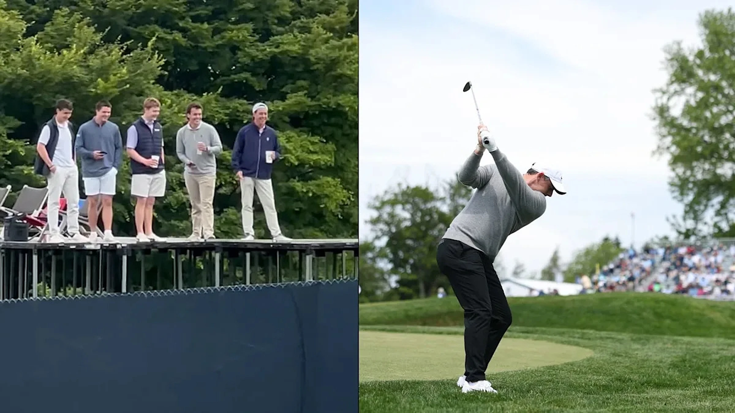 Aronimink's best place to watch golf? It may be over the fence