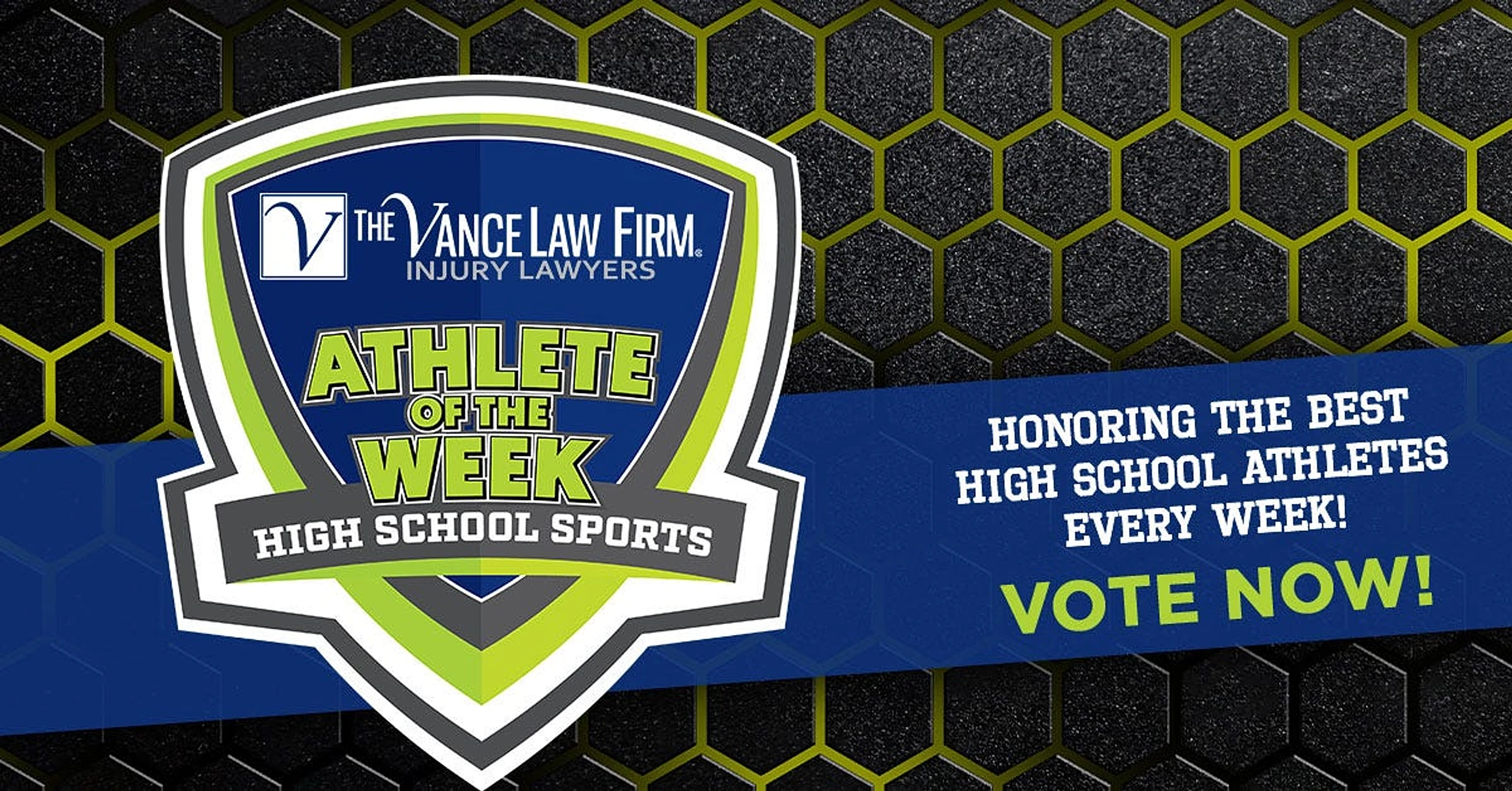 Who is the Vance Law Firm Athlete of the Week from the Advertiser for May 4-8?