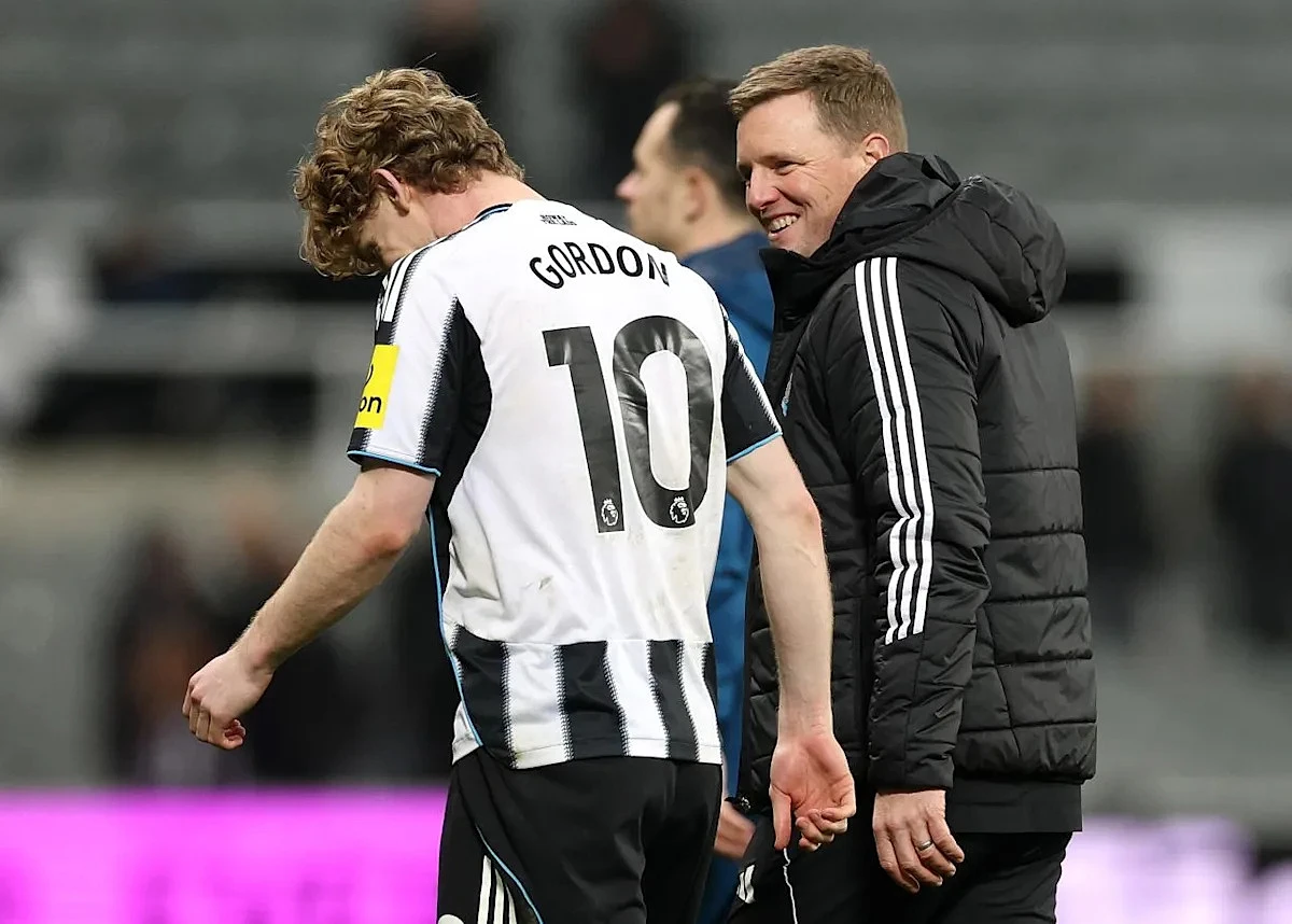 Newcastle coach Eddie Howe addresses Anthony Gordon absence amid Bayern transfer talks