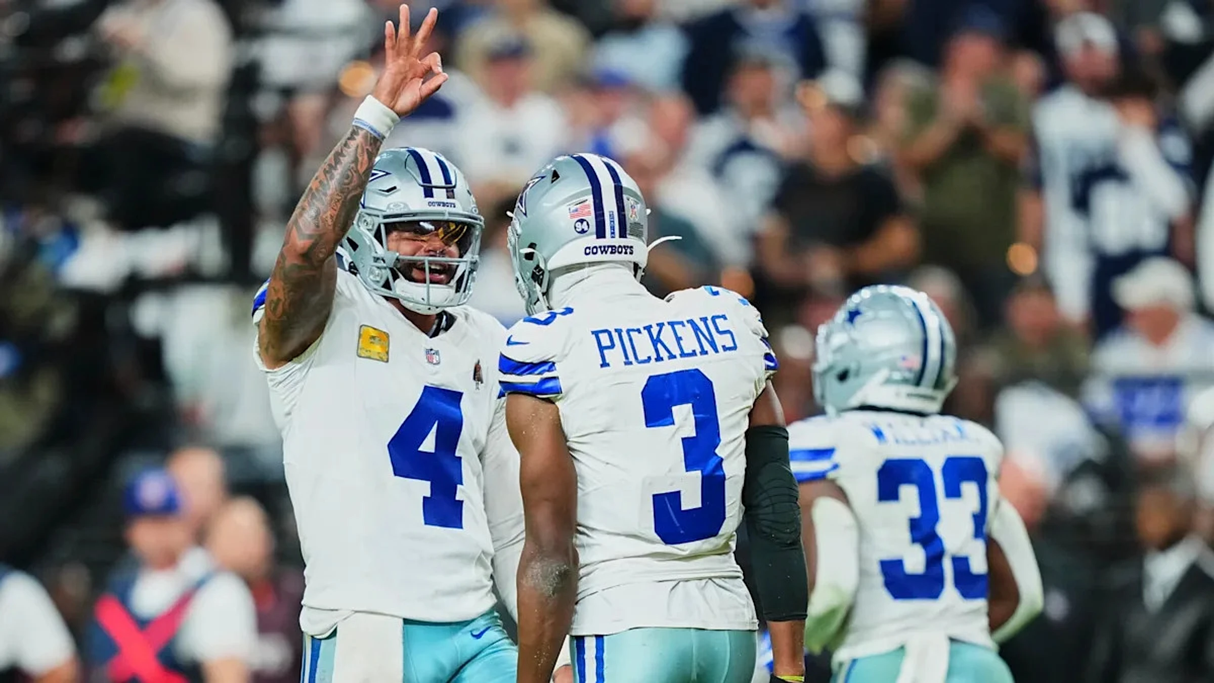 Dak Prescott on George Pickens: We've worked as much as needed, comfortable with where he's at