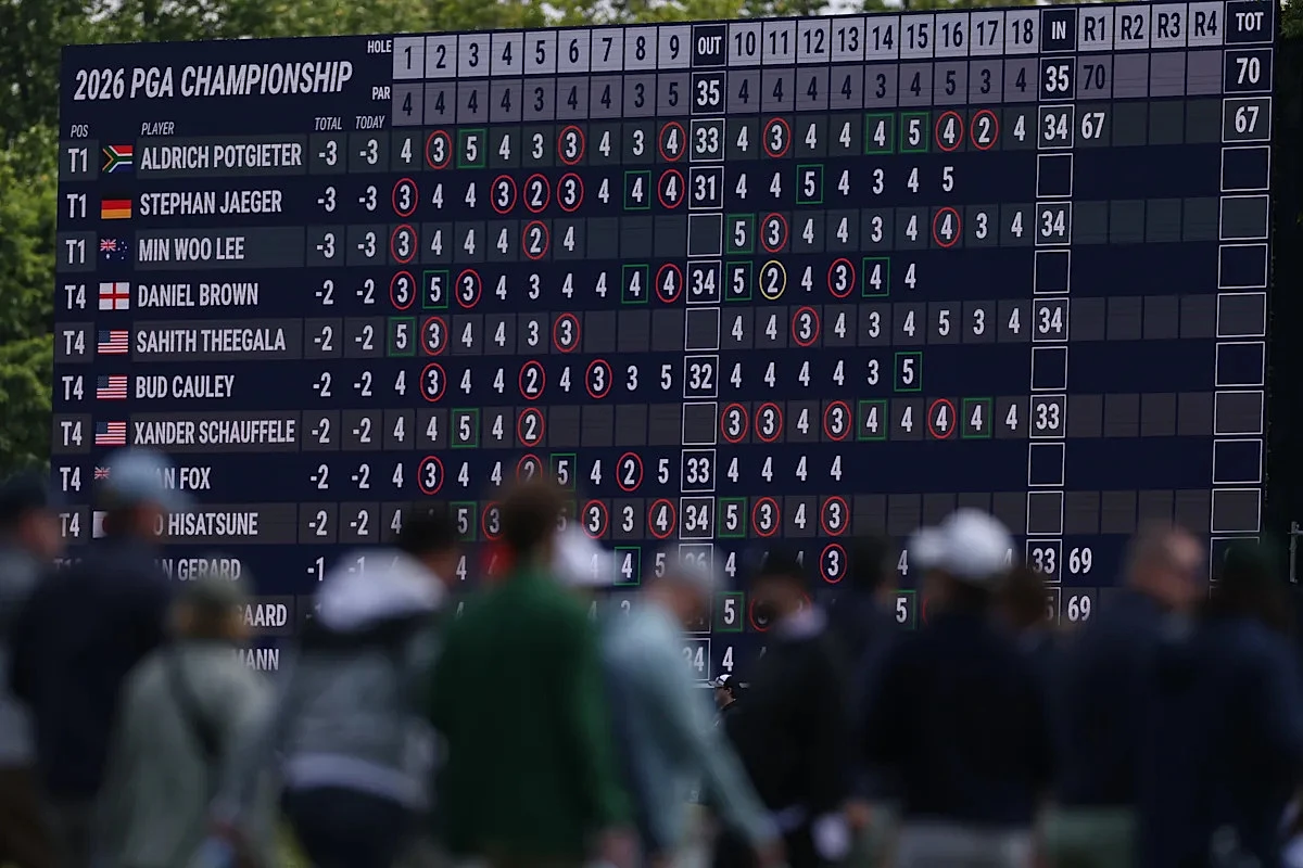 PGA Championship leaderboard: Scottie Scheffler looks to take control