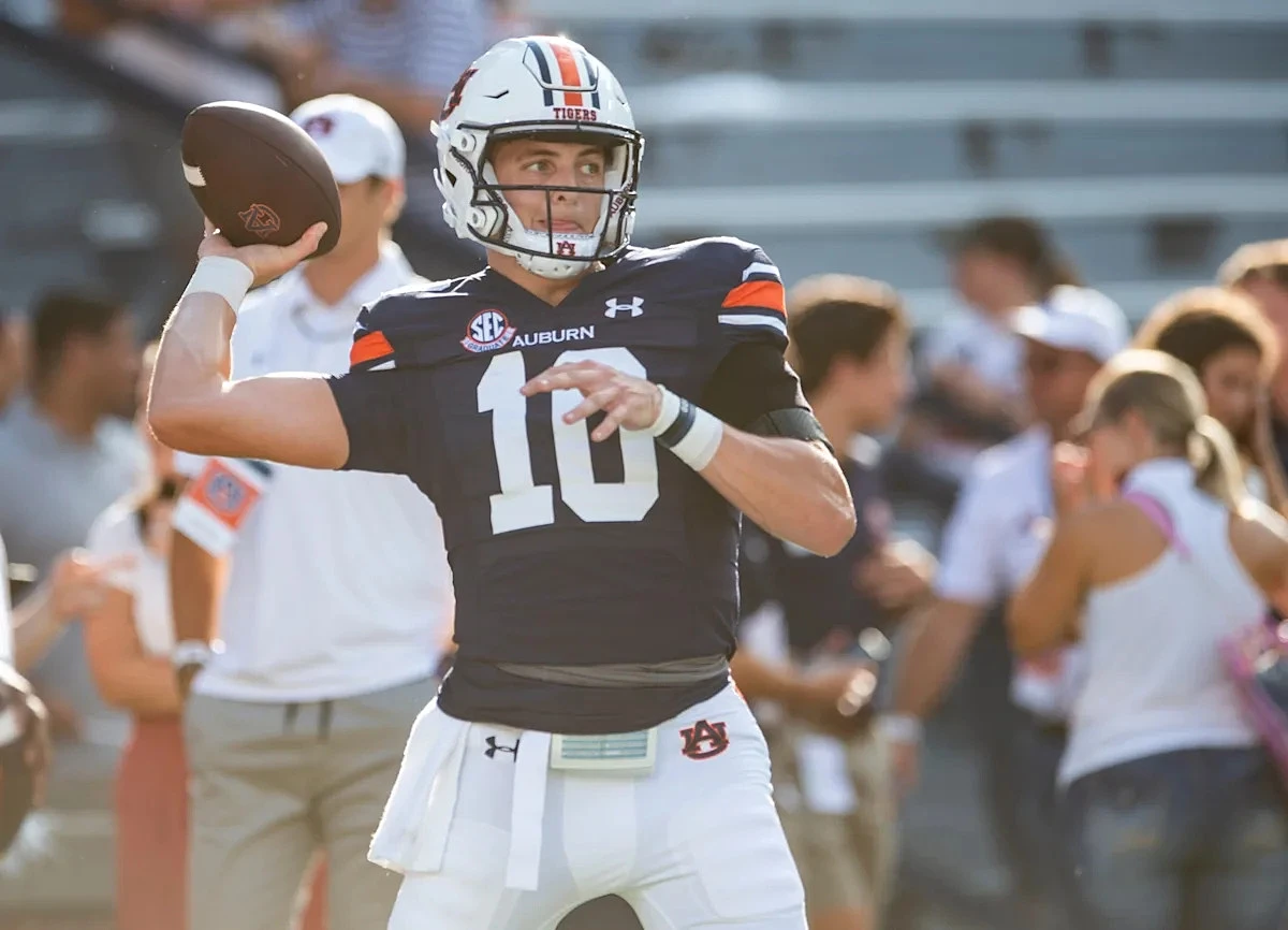 Former Auburn QB Zach Calzada cut by CFL squad