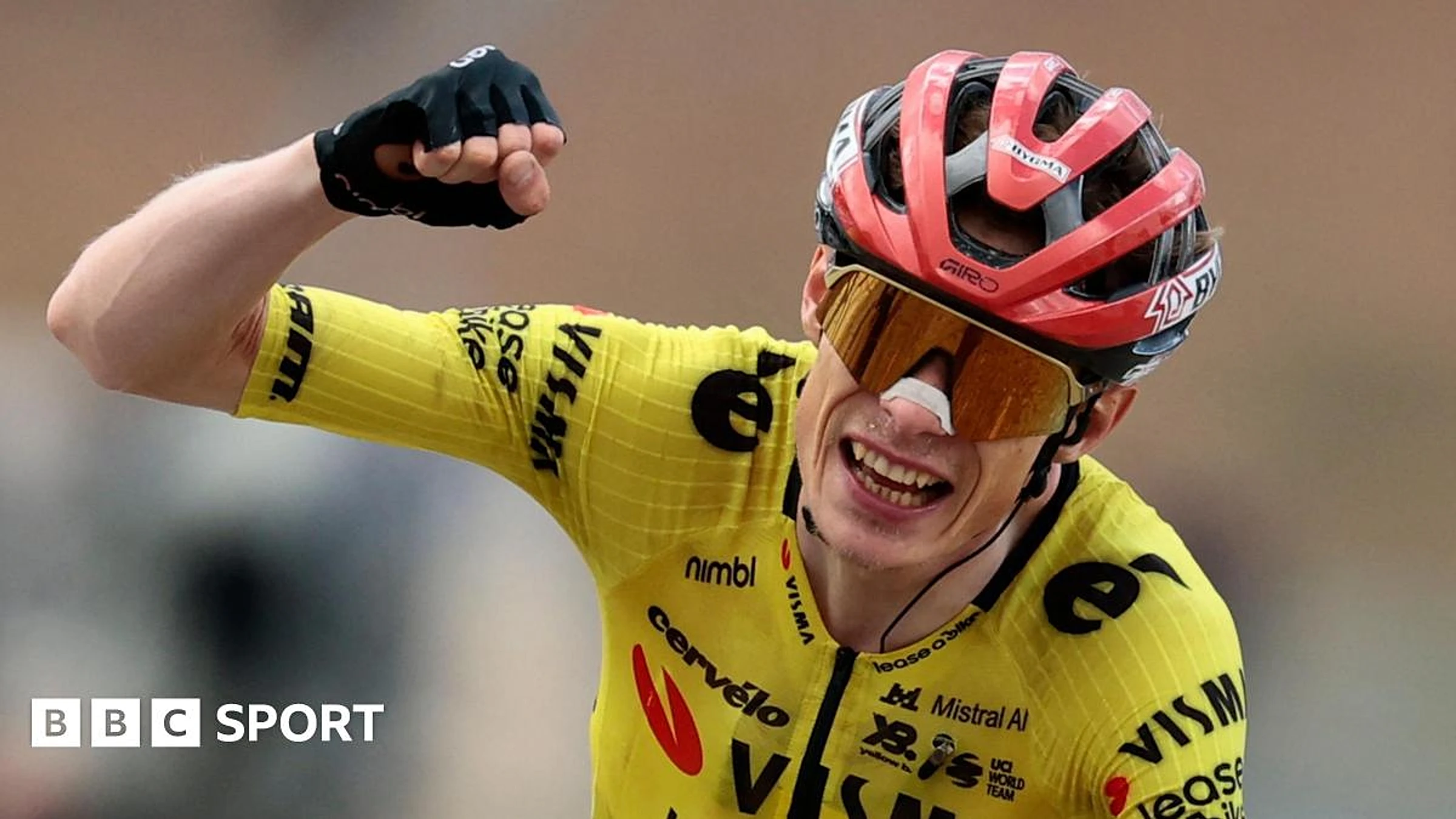 Vingegaard claims impressive Giro stage win
