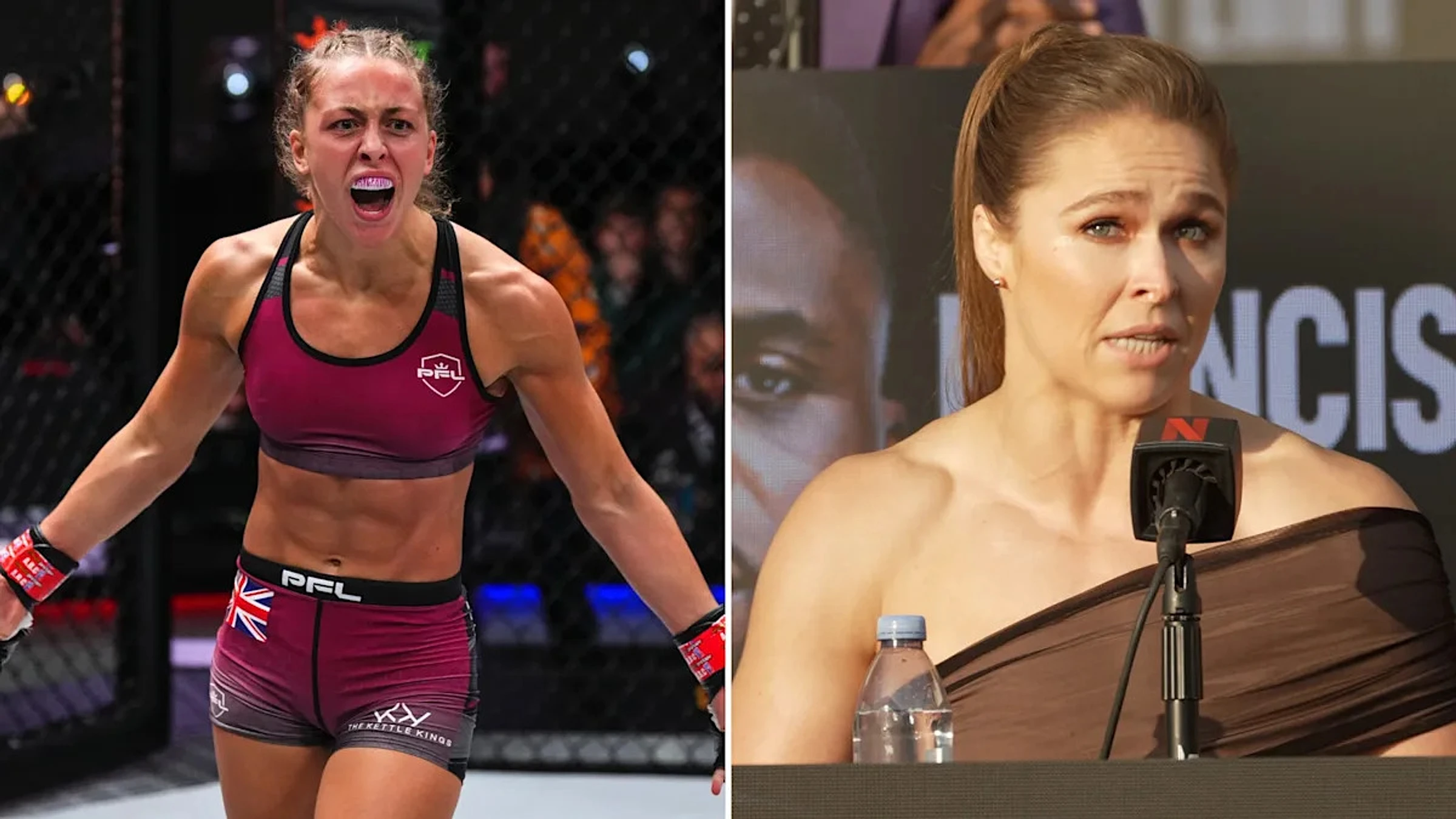 PFL's Dakota Ditcheva ends Ronda Rousey fandom after 'disgraceful' comment
