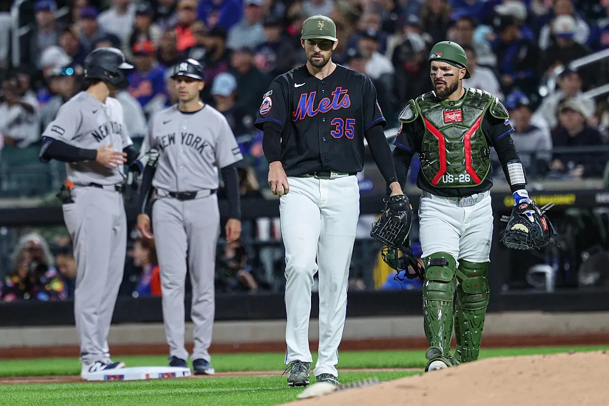 Mets lose Clay Holmes to serious leg injury in Subway Series loss