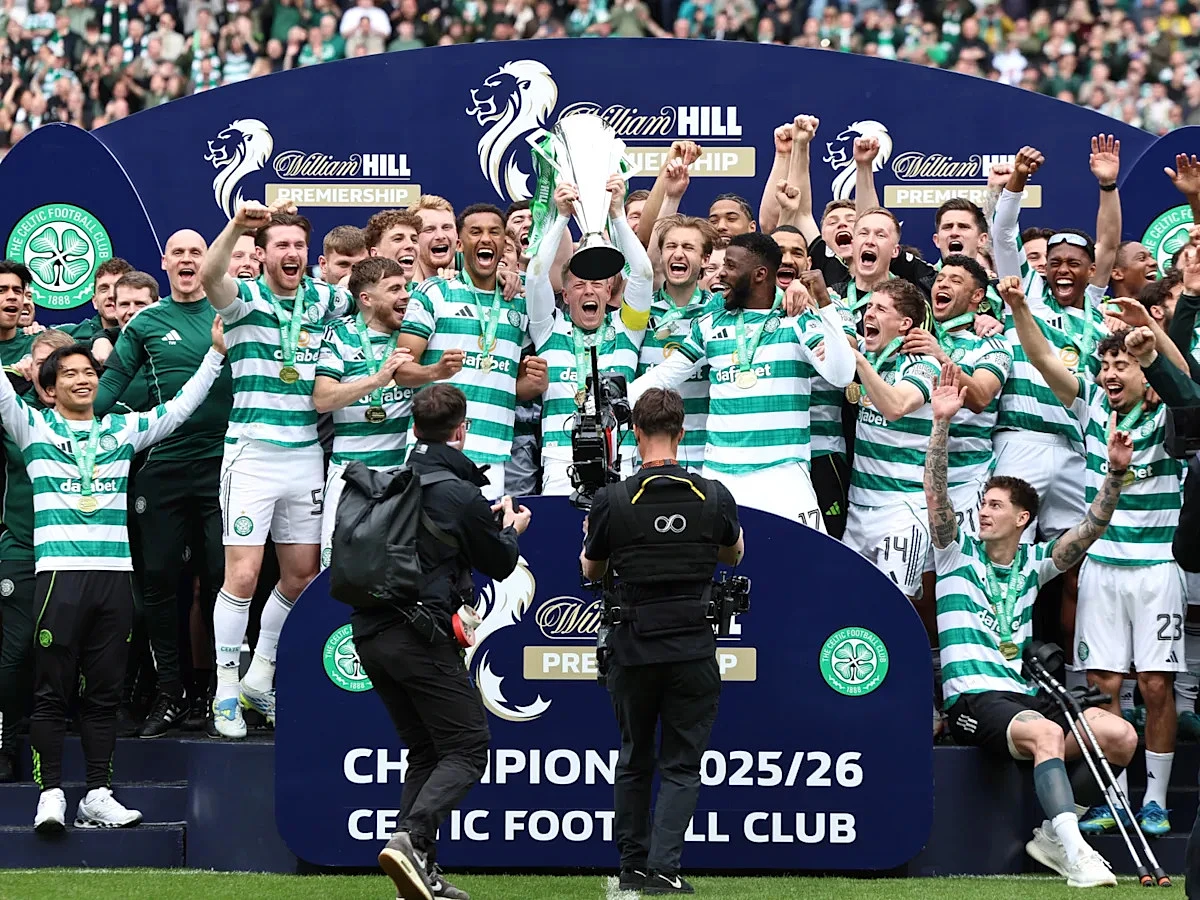 Celtic rise to the occasion and break Hearts to retain the title