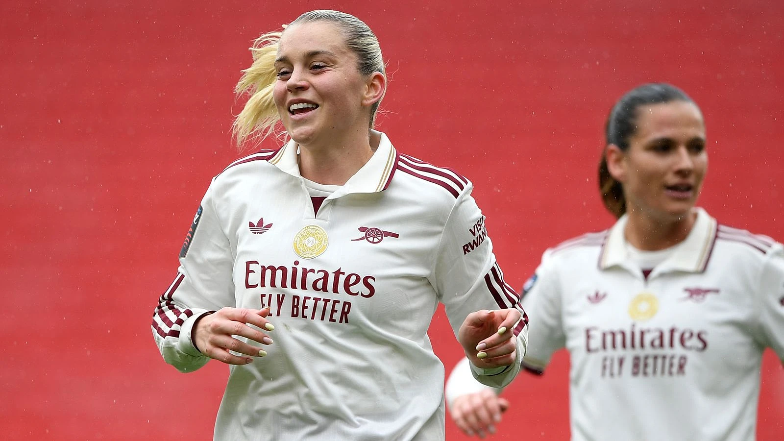 Russo nets double as Arsenal secure second place in WSL