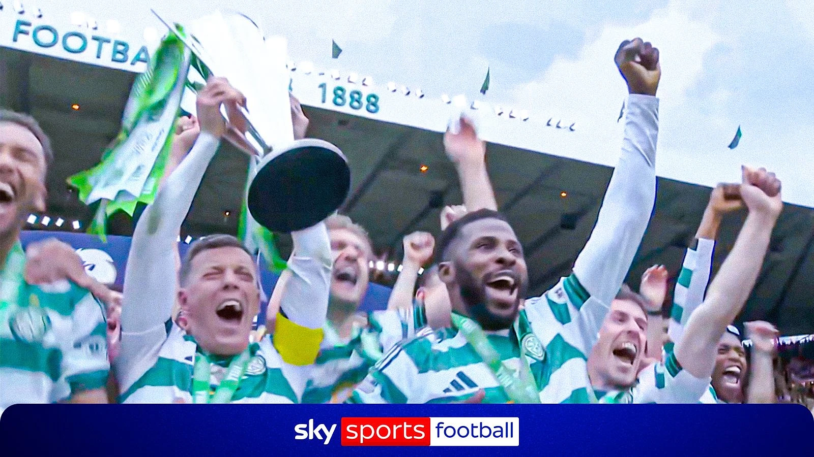 Celtic lift Scottish Premiership trophy on rollercoaster day!