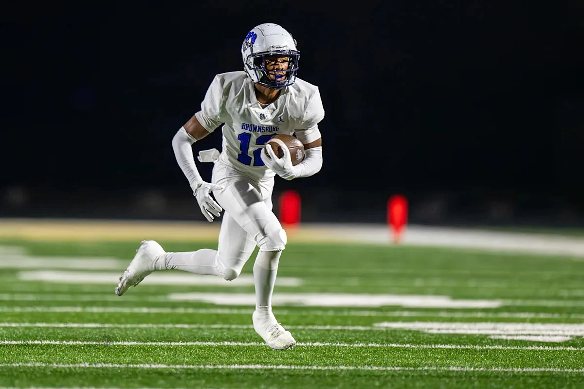 Brownsburg wide receiver Branden Sharpe set to make college decision