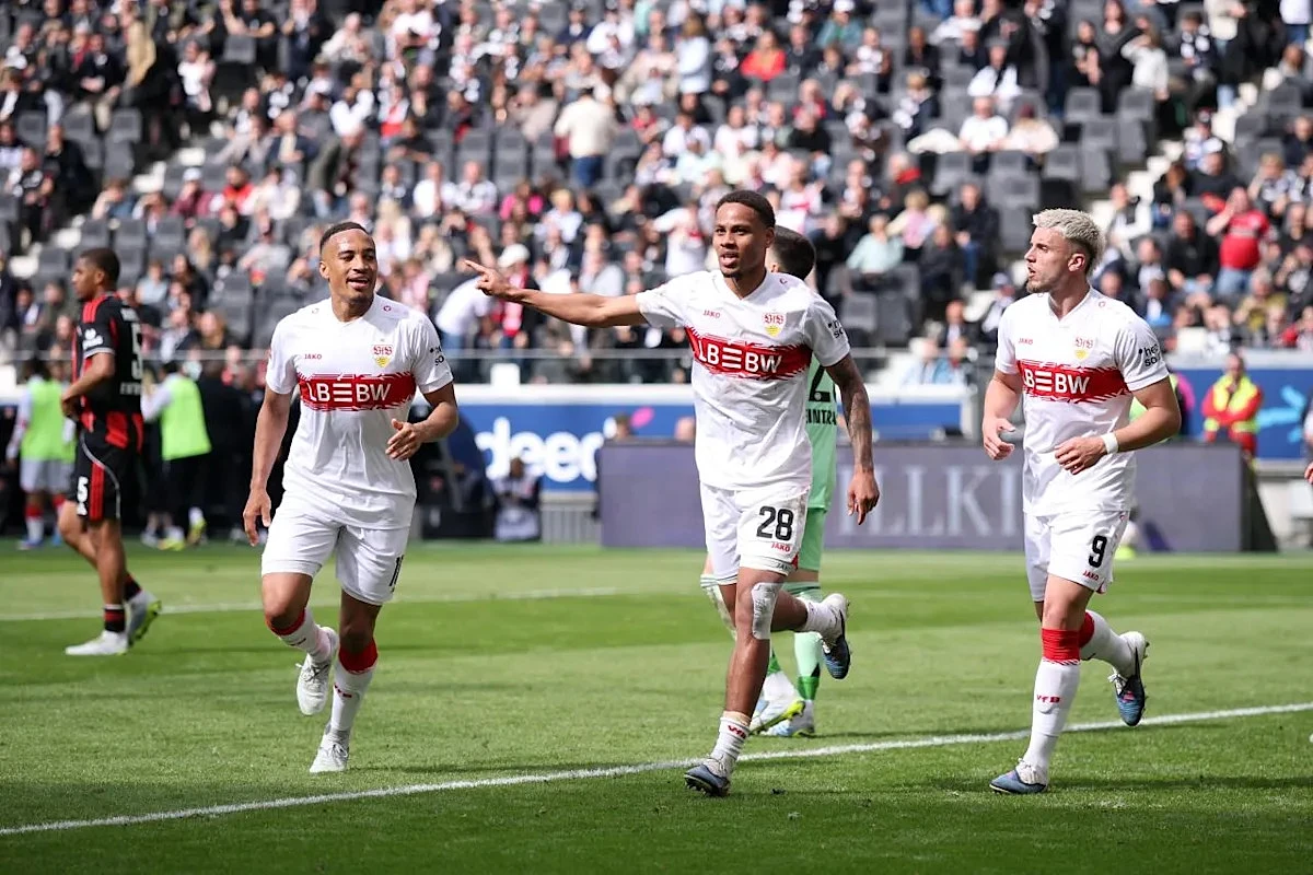 Draw enough as VfB Stuttgart secure Champions League qualification in Frankfurt