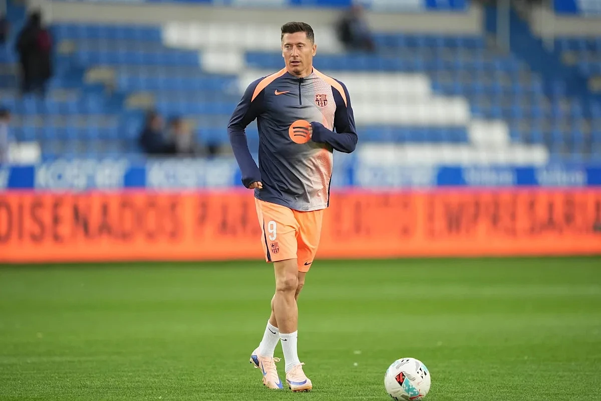 ‘He leaves as a legend’ – Barcelona interim president pays tribute to Lewandowski
