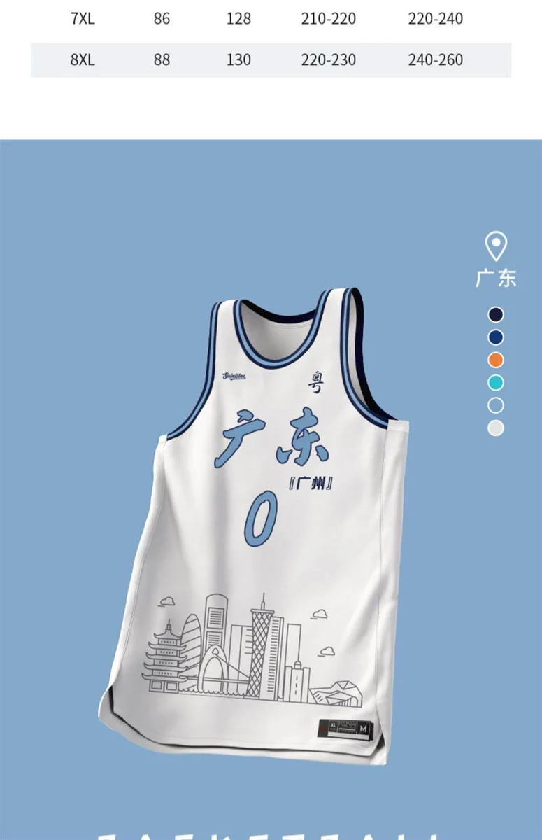 全身数码印篮球服定制套装男大学生训练比赛队服印字城市球衣订制 detail 5