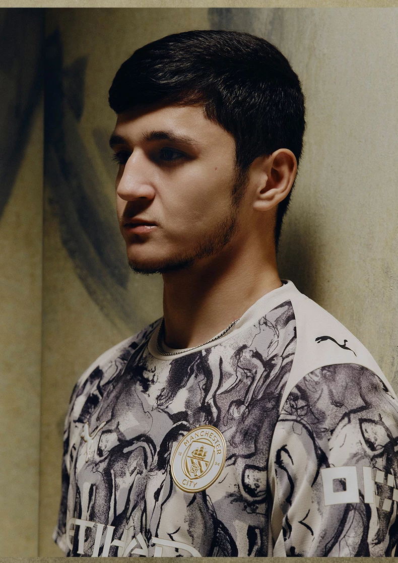 Manchester City 2026 Year of the Horse Limited Edition Jersey - Men's - Custom Numbering Available detail 2