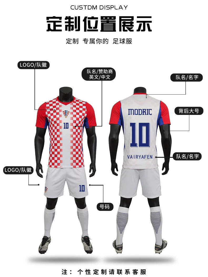 Croatia 2026/27 Home Jersey Kit - Modric World Cup Edition detail 5