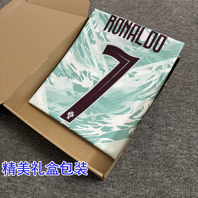 Portugal 2026 Away Jersey #7 Ronaldo - Youth & Adult detail 3