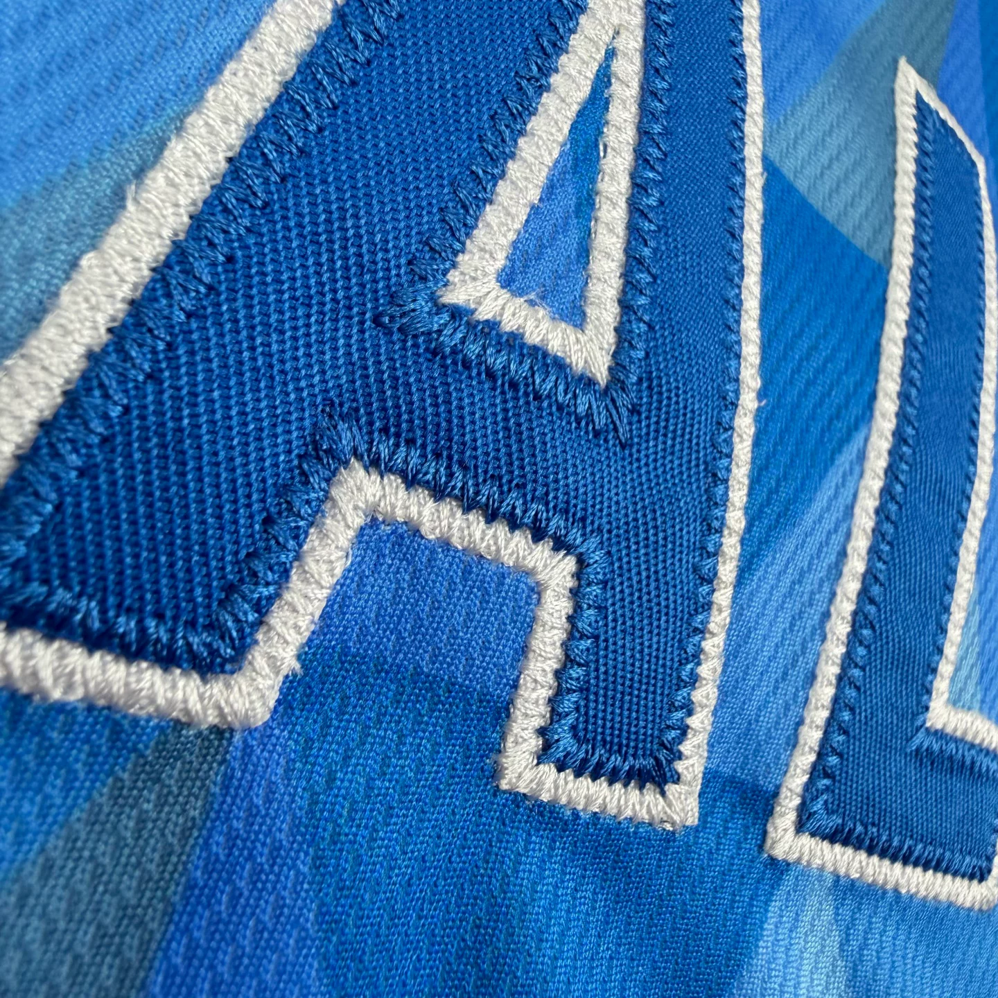 France Italy Football Jersey Men's Collar Shirt Blue White Color Block Loose Fit Quick-Dry T-Shirt detail 9