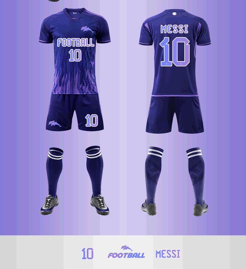 Barcelona Messi Juventus Ronaldo Liverpool Argentina Football Jersey Kit detail 15