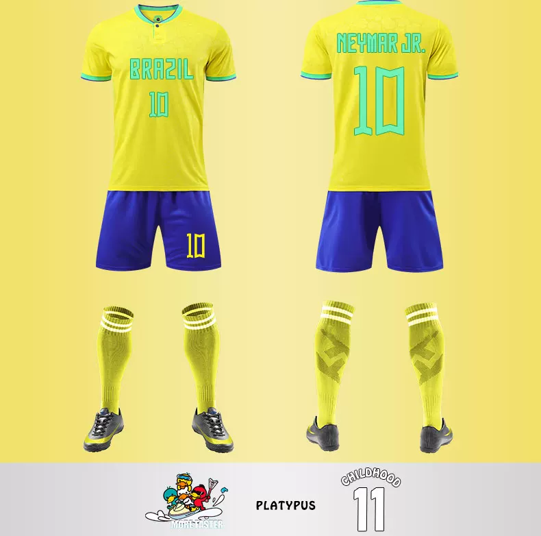 Barcelona Messi Juventus Ronaldo Liverpool Argentina Football Jersey Kit detail 19