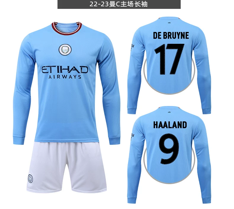 Manchester City Dragon Year Special Edition Haaland Jersey Kit detail 11