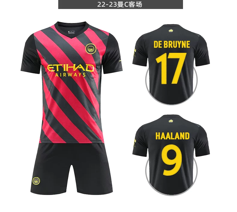 Manchester City Dragon Year Special Edition Haaland Jersey Kit detail 12