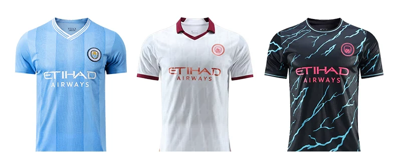 Manchester City Dragon Year Special Edition Haaland Jersey Kit detail 2