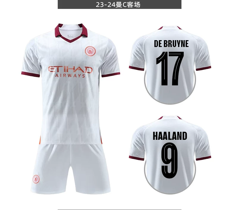 Manchester City Dragon Year Special Edition Haaland Jersey Kit detail 8