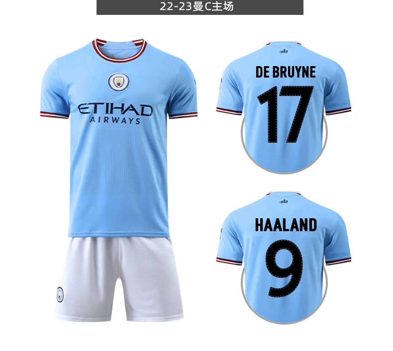 Manchester City Dragon Year Special Edition Haaland Jersey Kit detail 10