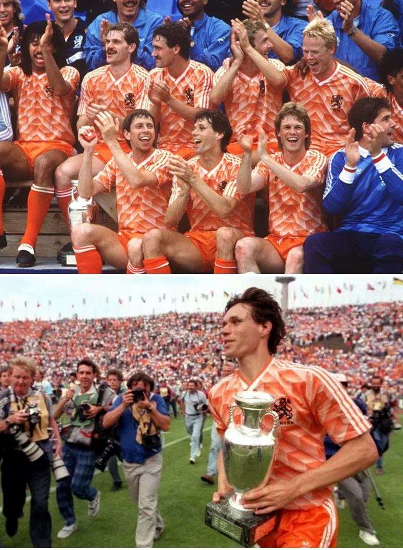 1988 Netherlands Football Jersey Kit #10 Gullit detail 1