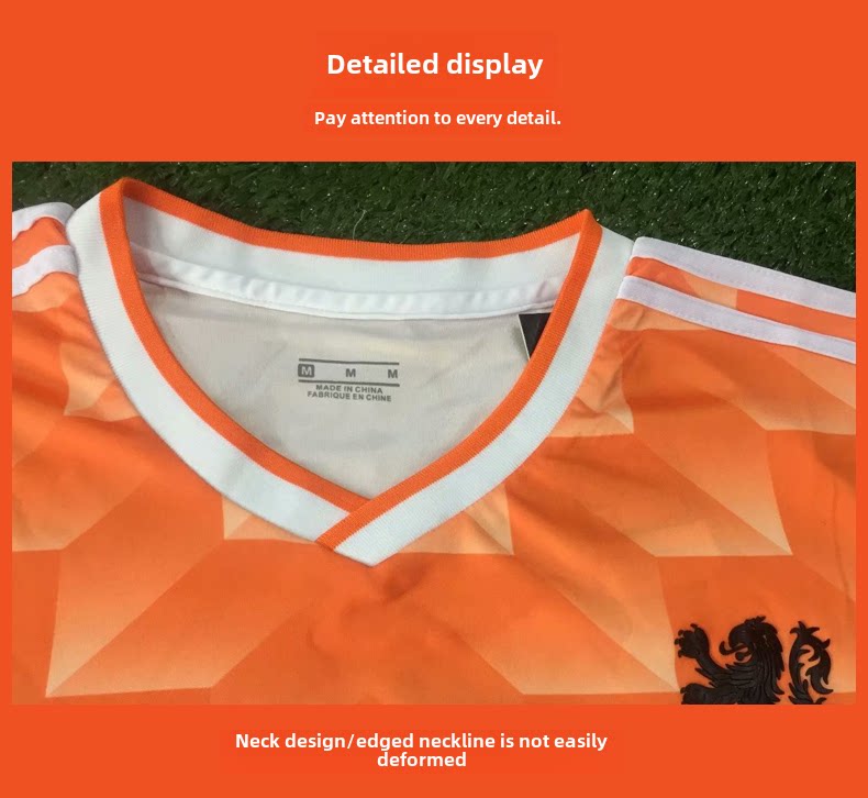 1988 Netherlands Football Jersey Kit #10 Gullit detail 11