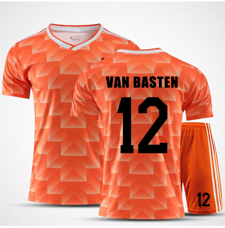 1988 Netherlands Football Jersey Kit #10 Gullit detail 4