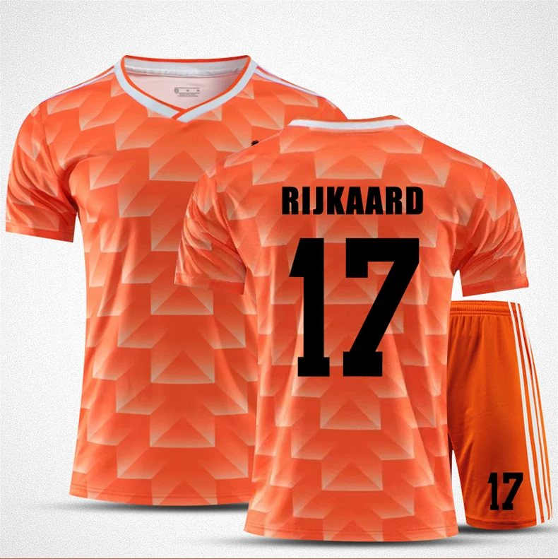 1988 Netherlands Football Jersey Kit #10 Gullit detail 6