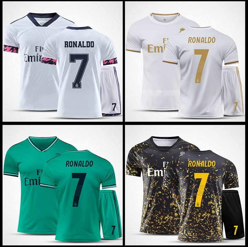 Cristiano Ronaldo Portugal Juventus Home Jersey Kit detail 5