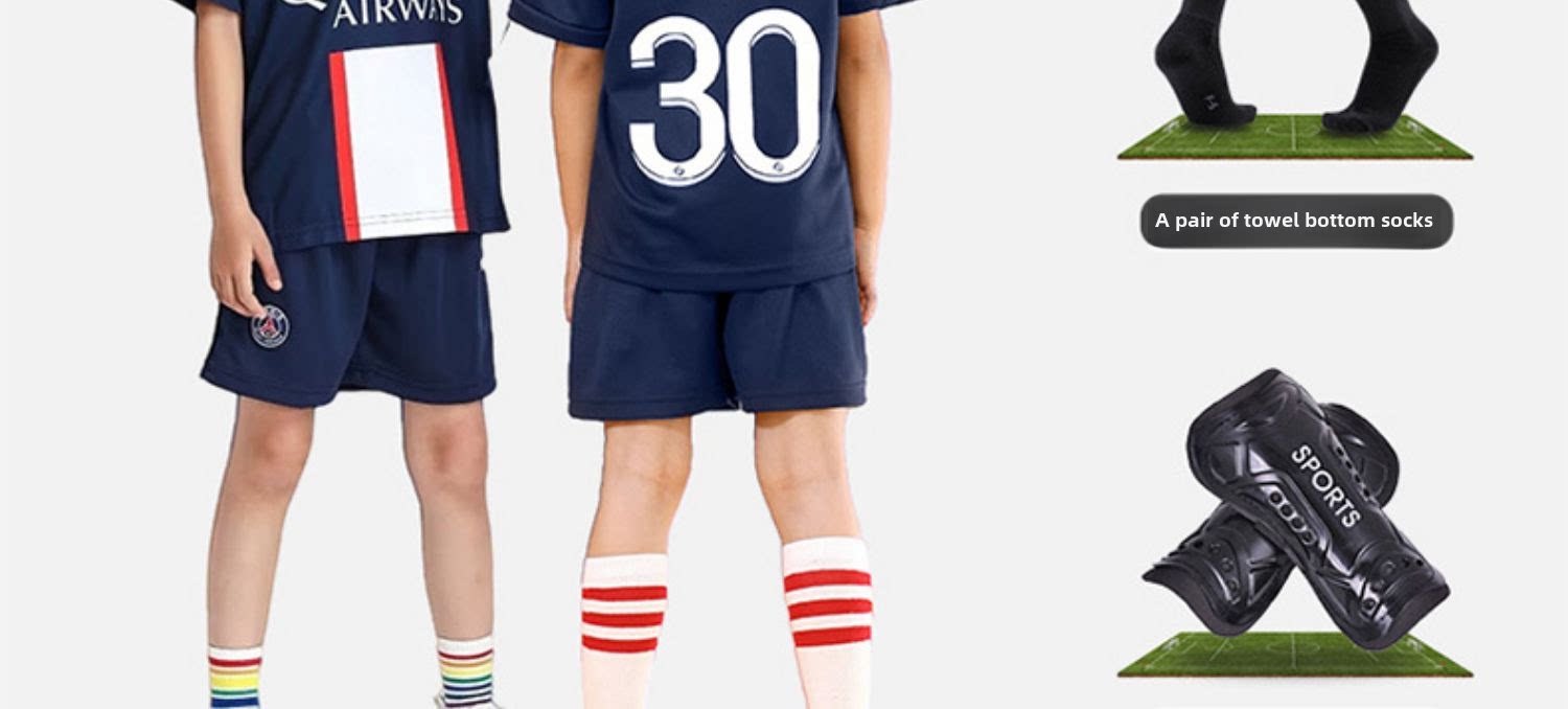 Portugal Ronaldo #7 Kids Training Jersey Set detail 5