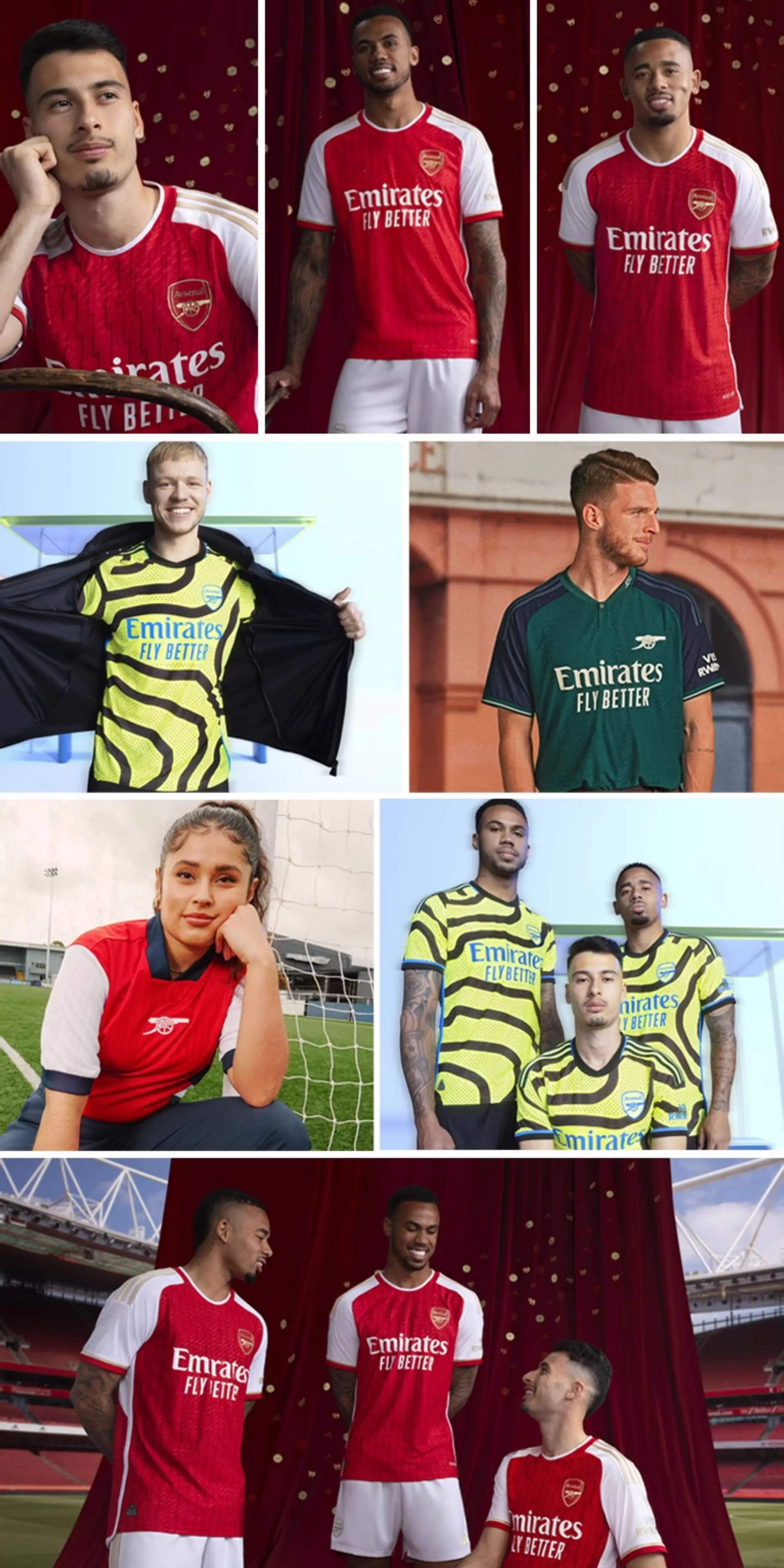 Arsenal Home Jersey Second Away Henry Rice Kids Long Sleeve Retro Black Gold Football Kit detail 1