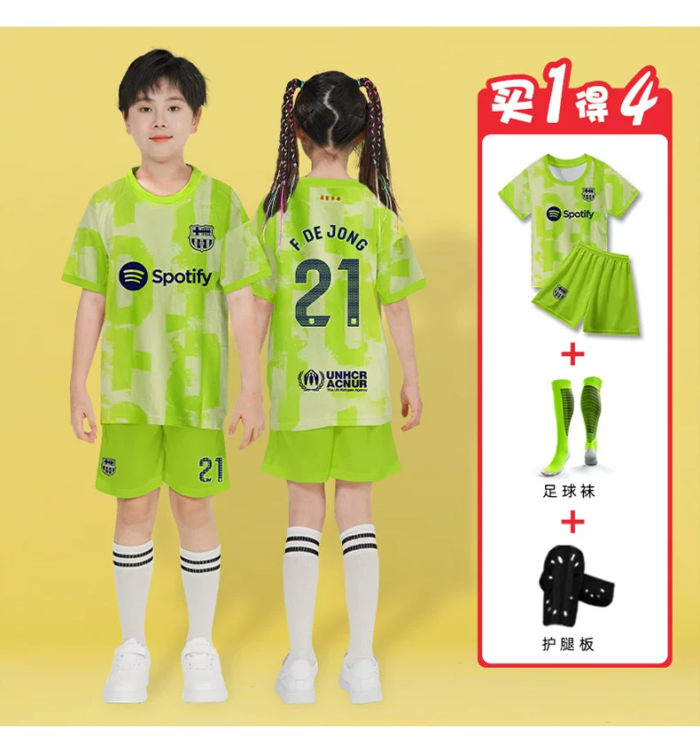 Barcelona Youth Football Kit - Jersey & Shorts Set detail 10