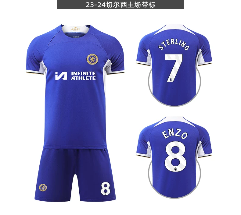 Chelsea 24-25 Home Jersey & Shorts Kit - Palmer detail 9