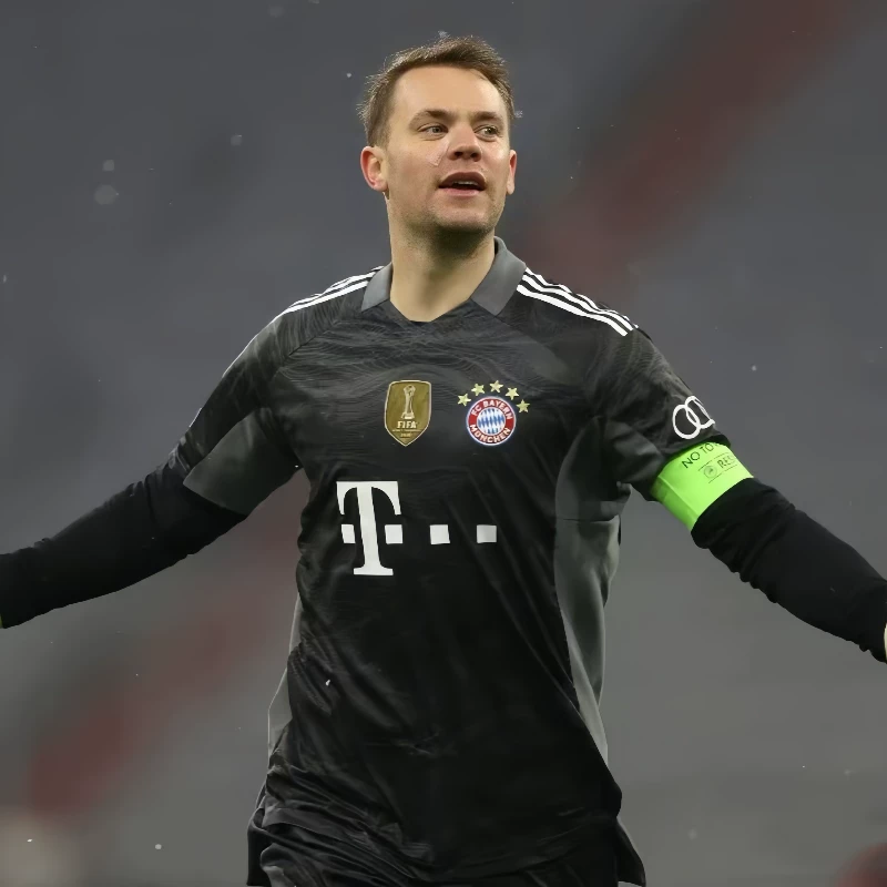 Bayern Munich Goalkeeper Jersey #1 Neuer Short/Long Sleeve Kit detail 2