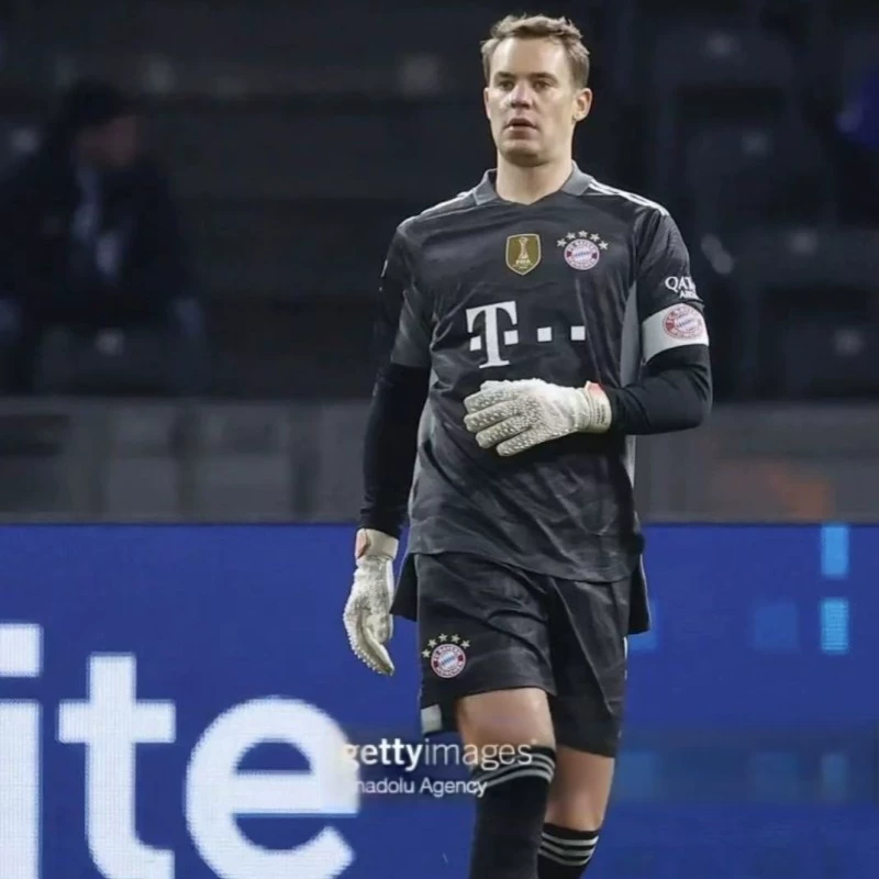 Bayern Munich Goalkeeper Jersey #1 Neuer Short/Long Sleeve Kit detail 5