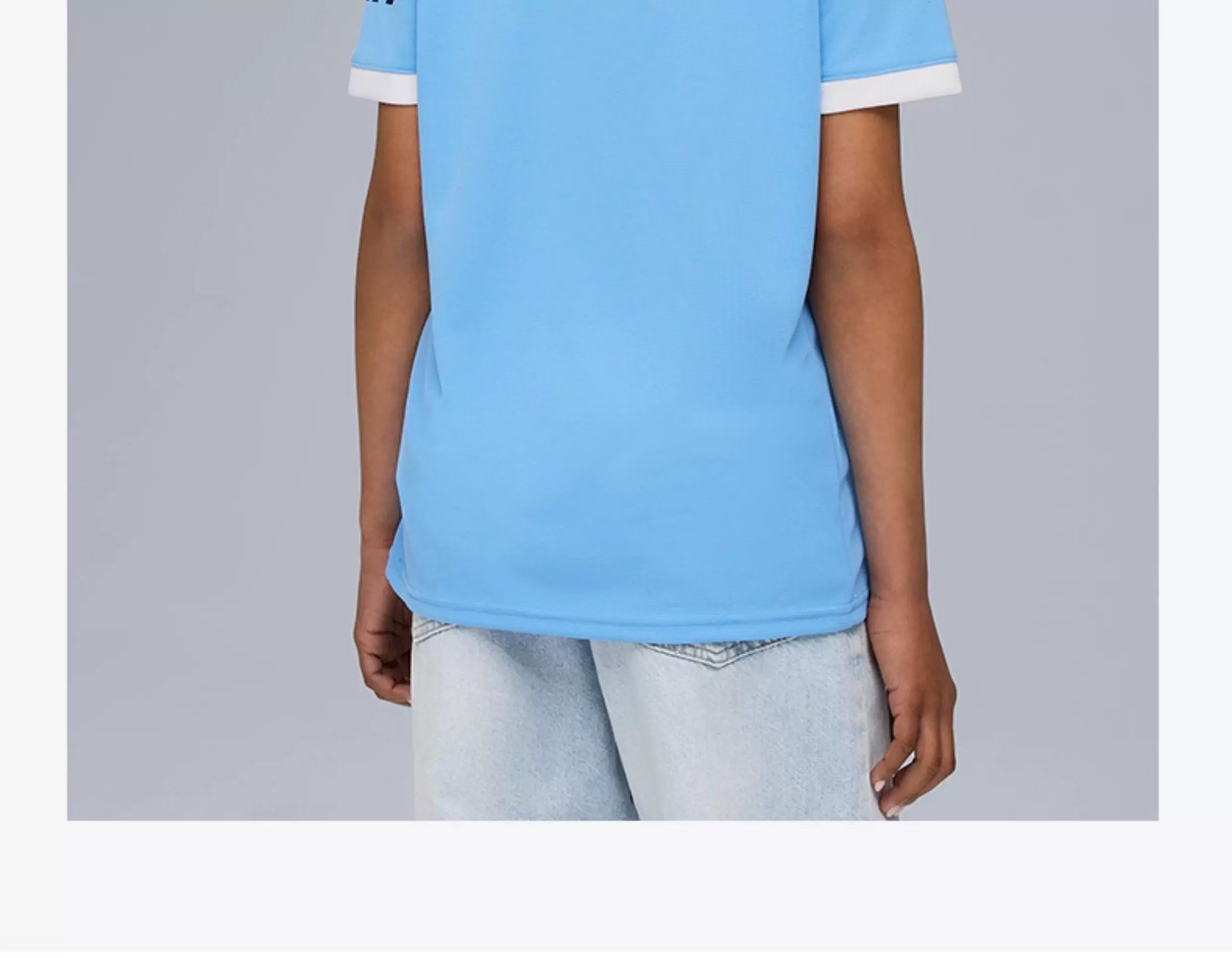 Manchester City 25/26 Home Fan Jersey - Kids detail 7