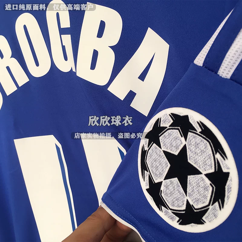 2011/12 Chelsea Champions League Final Home & Away Jersey - Drogba, Torres, Lampard detail 3
