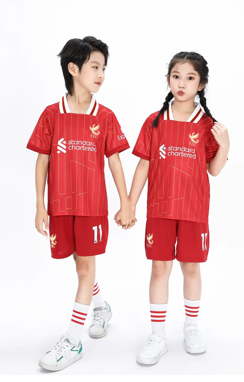 Liverpool FC Kids' Soccer Jersey Kit - Salah #11 detail 11