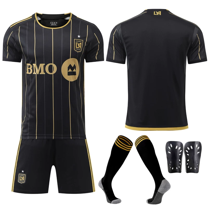 LAFC 2025 Home Jersey Kit #7 Son Heung-min #9 Giroud #11 Bale detail 3
