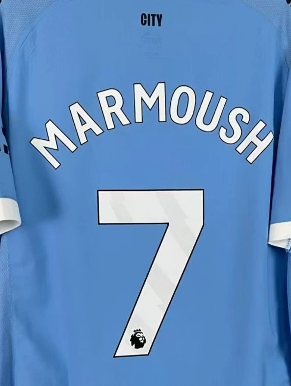 Manchester City 2526 Jersey - Haaland, De Bruyne, Foden, Rodri, Musiala detail 5