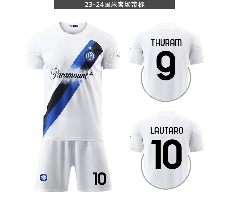 Inter Milan Kids' Short-Sleeve Training Jersey - Lautaro Martinez Football Kit detail 11